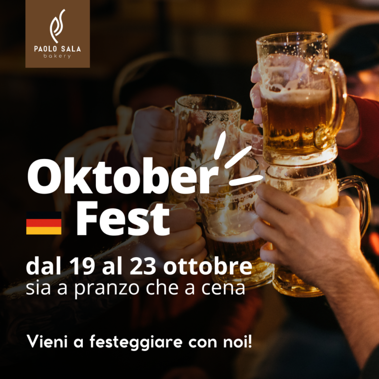 Arriva l’Oktober Fest!