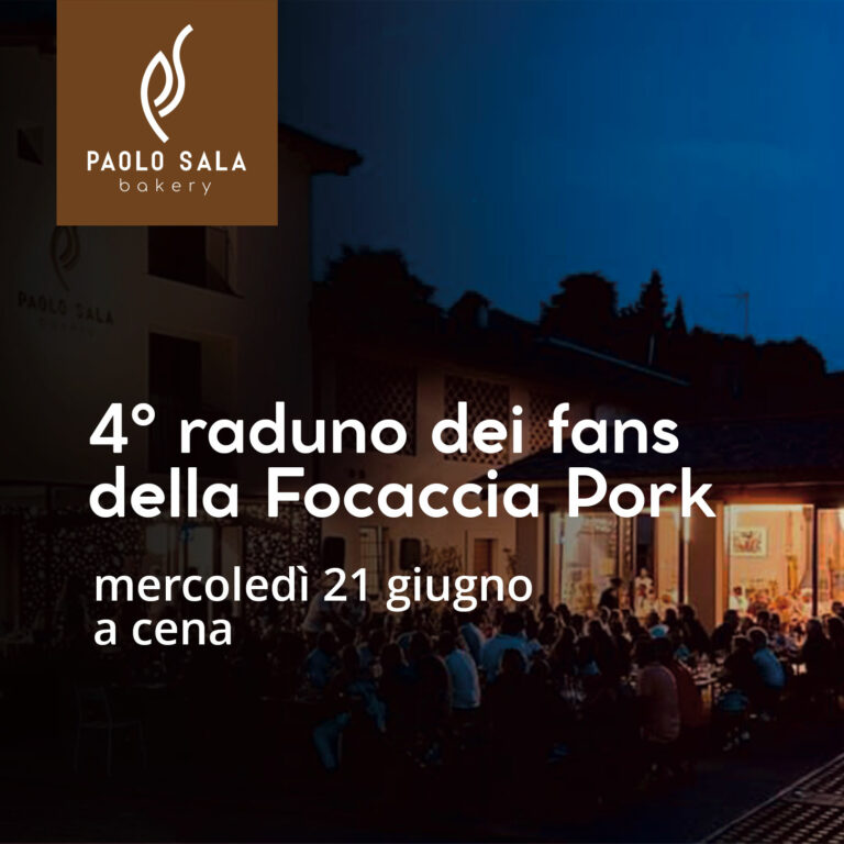 4° raduno dei fans della Focaccia Pork