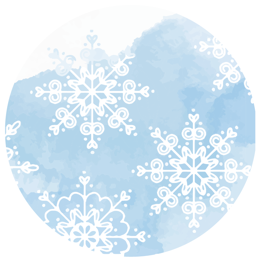 Cesto "Fiocco di Neve"