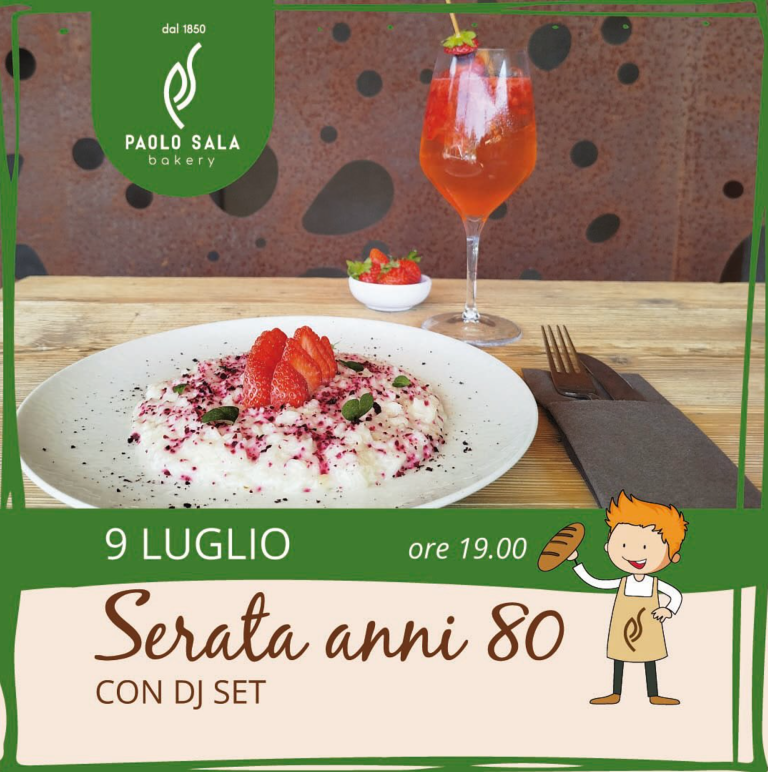 Serata Anni 80